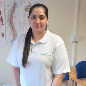 Arooj at aldershot physio